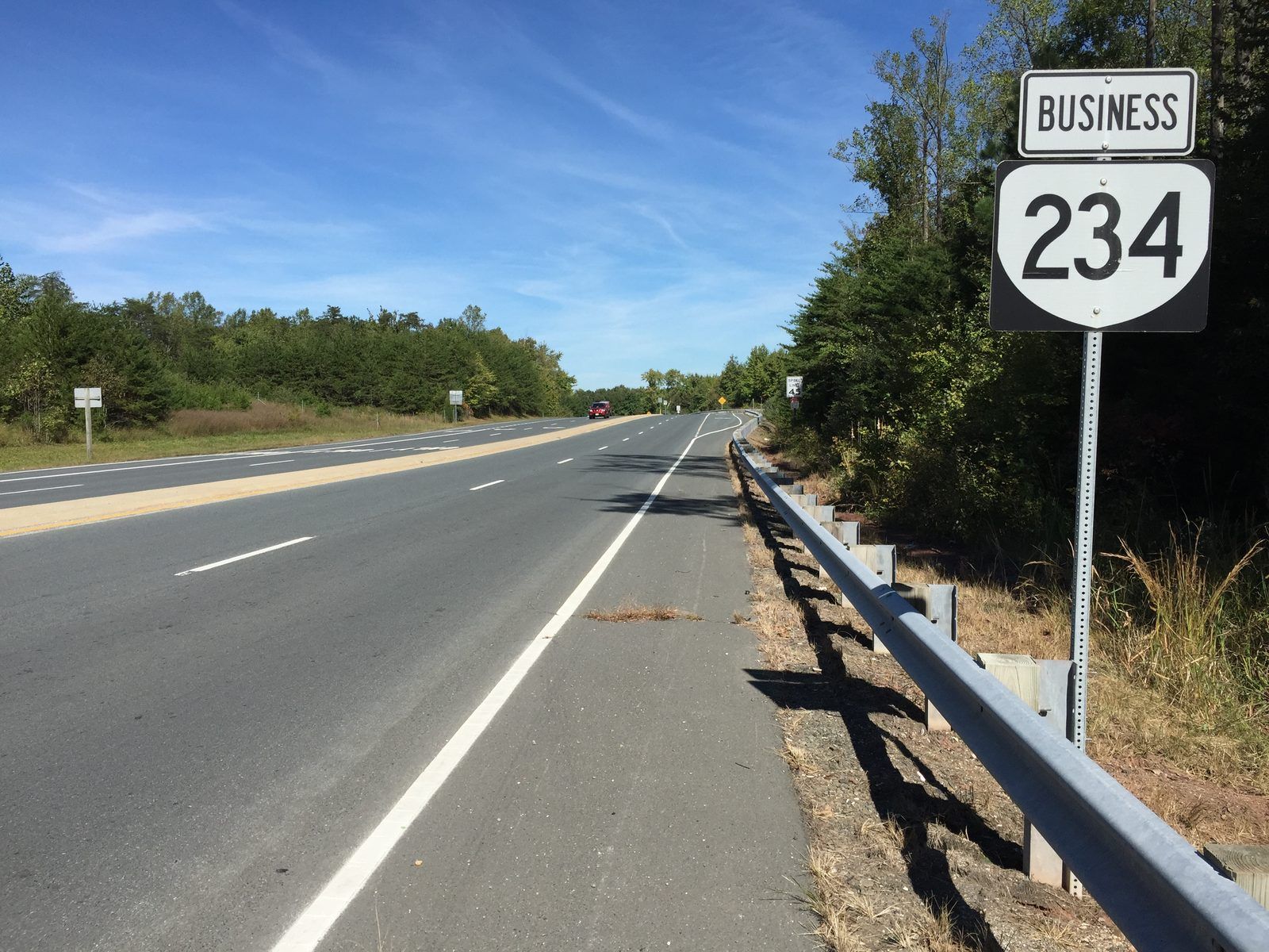 2016-10-11 12 12 58 View north along Virginia State Route 234 Business (Dumfries Road) at Virginia State Route 234 (Prince William Parkway) in Buckhall, Prince William County, Virginia